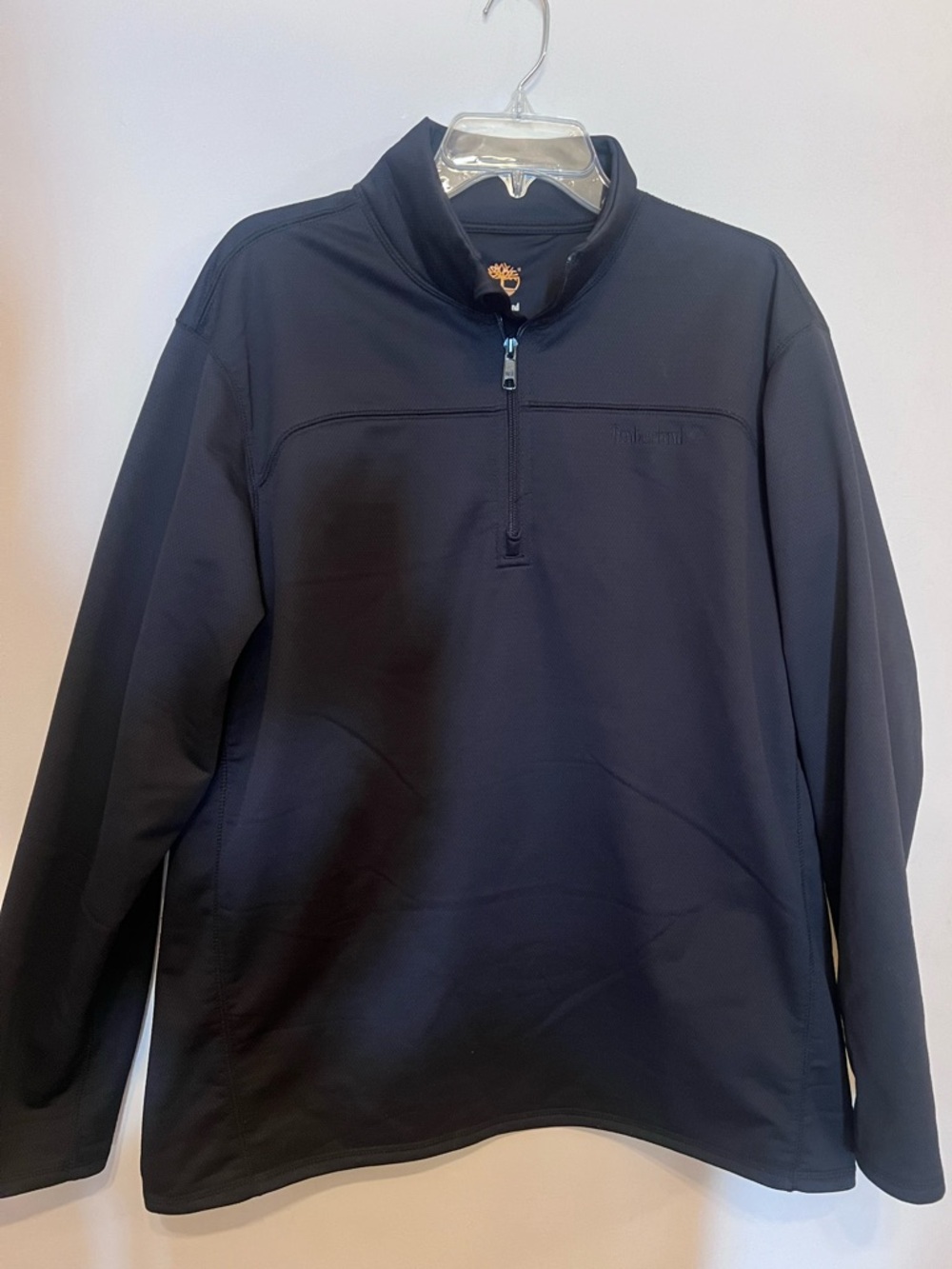 Black Timberland Quarter-Zip Pullover - Size Large